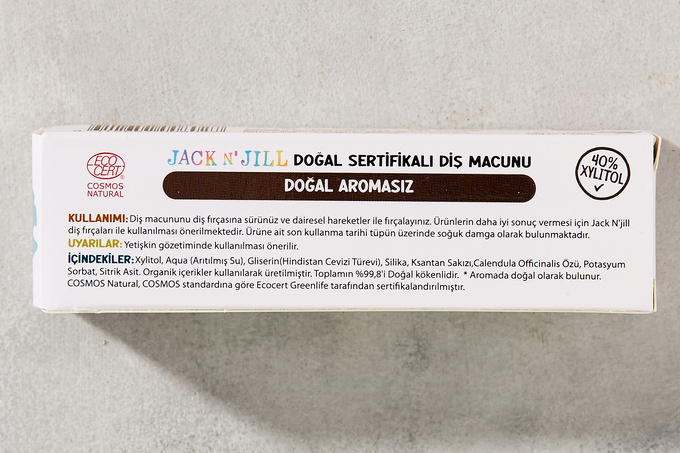 Doğal Diş Macunu (Aromasız) 50 g