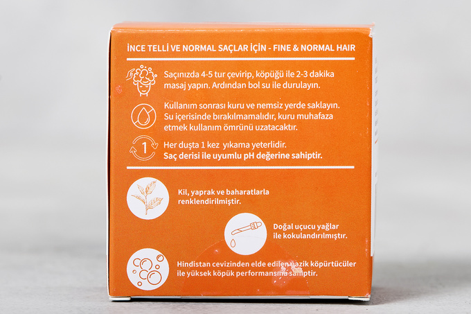 Katı Şampuan (Hindistan Cevizi & Portakal) 100 g