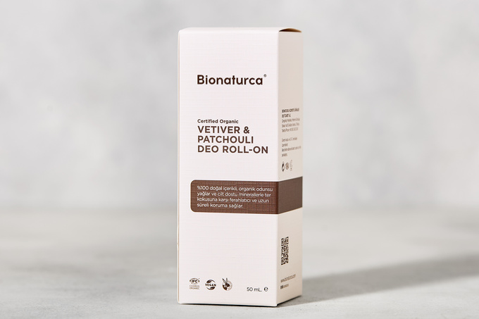 Organik Deo Roll-On (Vetiver & Patchouli) 50 ml