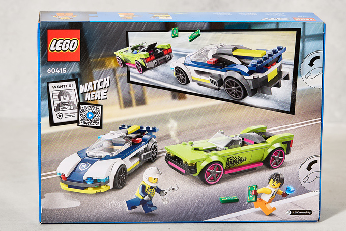 Lego City Polis Arabası Ve Spor Araba Takibi 6+ Yaş