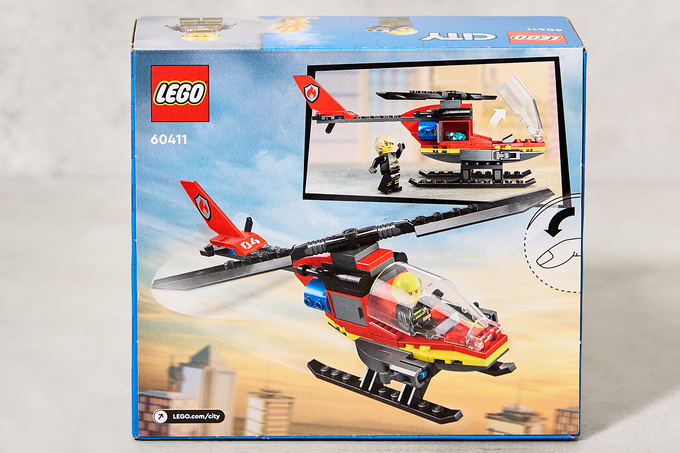 Lego City İtfaiye Kurtarma Helikopteri 5+ Yaş