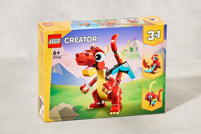 Lego Creator Kırmızı Ejderha 6+ Yaş 149 Parça