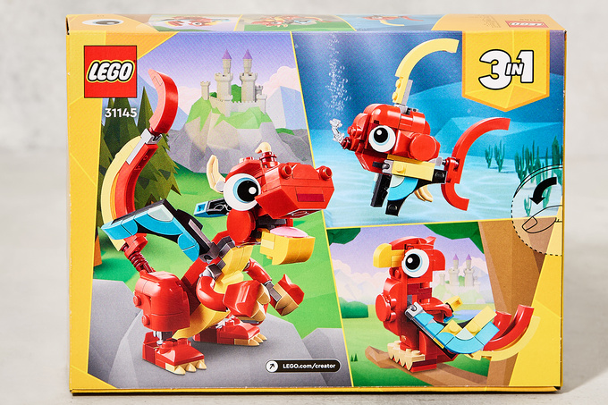 Lego Creator Kırmızı Ejderha 6+ Yaş 149 Parça