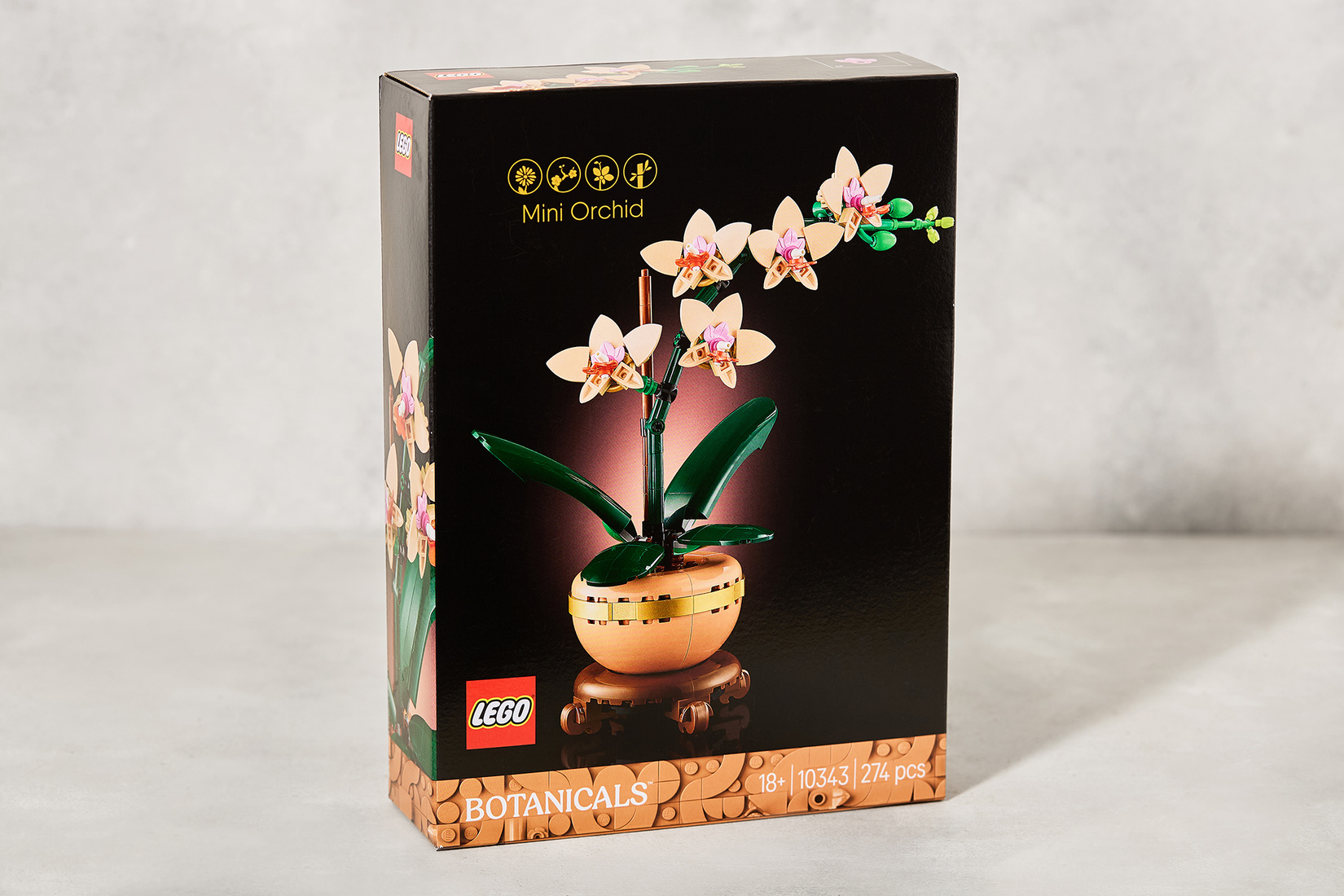 ボニック Lego Botanicals Mini Orkide 18+ Yaş 274 Parça | Tazedirekt