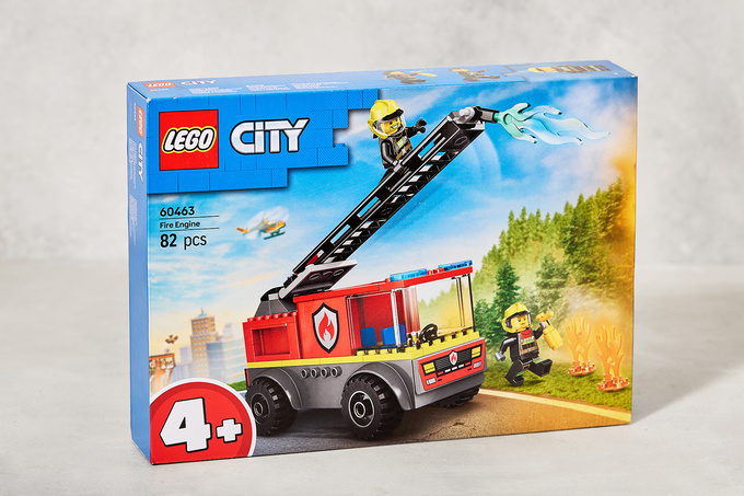 Lego City Merdivenli İtfaiye Kamyonu 4+ Yaş 82 Parça