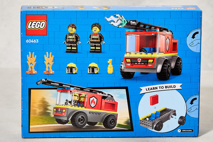 Lego City Merdivenli İtfaiye Kamyonu 4+ Yaş 82 Parça