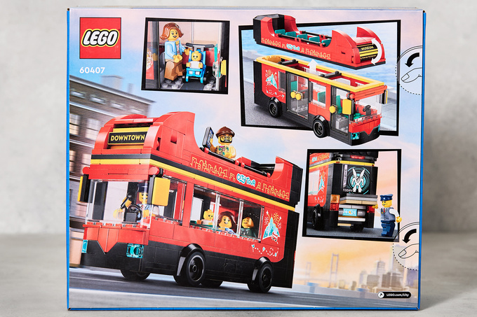 Lego City Kırmızı İki Katlı Gezi Otobüsü