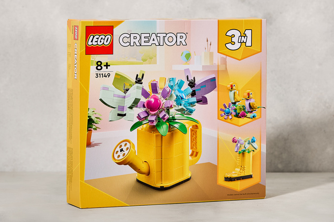 Lego Creator 3'ü 1 Arada Sulama Kabında Çiçekler 8+ Yaş