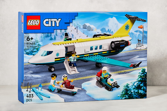 Lego Acil Hava Ambulans Uçağı 6+ Yaş 403 Parça