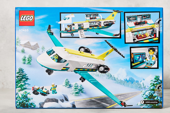 Lego Acil Hava Ambulans Uçağı 6+ Yaş 403 Parça