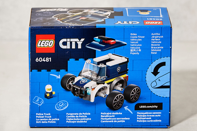 Lego City Araçlar Polis Kamyonu 5+ Yaş 71 Parça