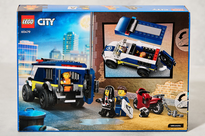 Lego City Polis Mahkum Nakliye Aracı 6+ Yaş 198 Parça