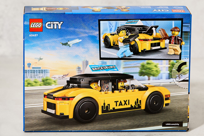 Lego City Sarı Taksi 5+ Yaş 122 Parça