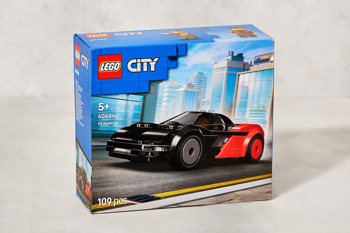 Lego City Elektrikli Süper Araba 5+ Yaş 109 Parça