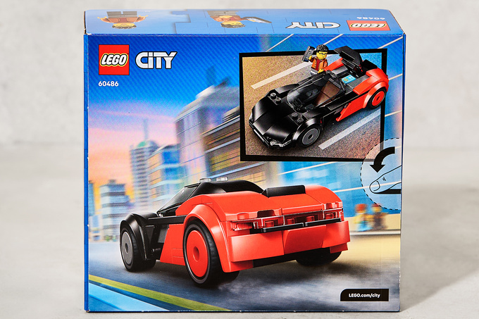 Lego City Elektrikli Süper Araba 5+ Yaş 109 Parça