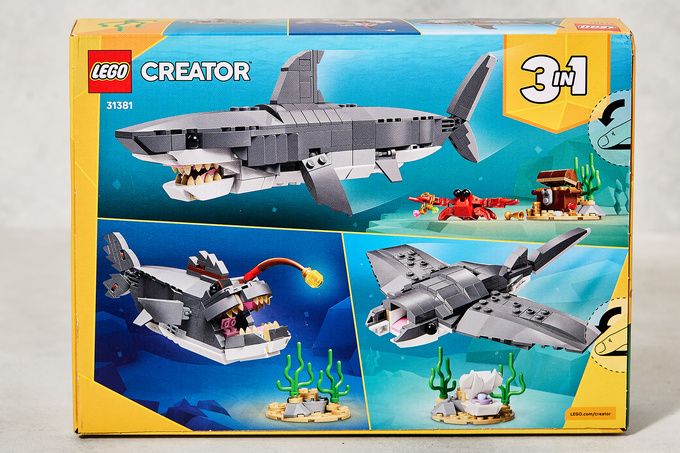 Lego Creator Acımasız Köpek Balığı 8+ Yaş 379 Parça