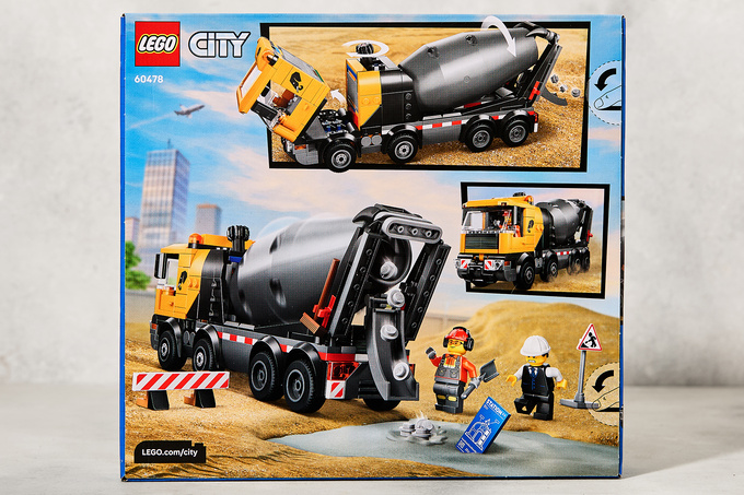 Lego City Beton Mikseri 7+ Yaş 371 Parça