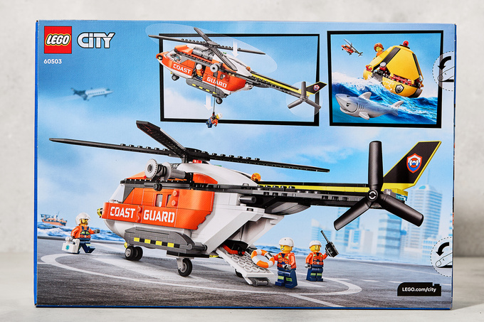 Lego City Sahil Güvenlik Helikopteri 7+ Yaş 551 Parça