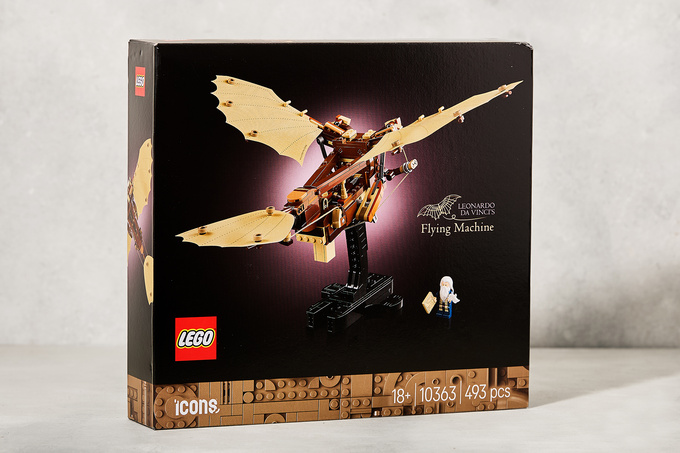 Lego Icons Leonardo Da Vinci'nın Uçan Makinesi 18+ Yaş 493 Parça