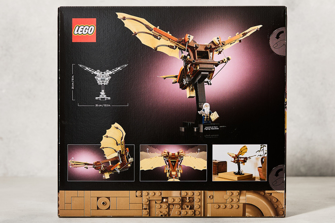 Lego Icons Leonardo Da Vinci'nın Uçan Makinesi 18+ Yaş 493 Parça