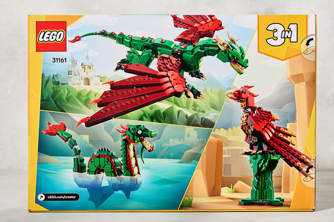 Lego Creator Orta Çağ Ejderhası 9+ Yaş 715 Parça