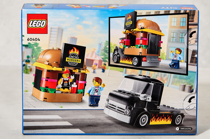 Lego City Hamburger Kamyonu 5+ Yaş 194 Parça