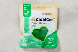 Yeşil Doğal Oyun Hamuru Ecopack 125 g