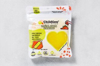 Doğal Oyun Hamuru Glitter Sarı 125 g