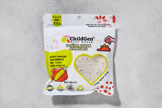 Doğal Oyun Hamuru Glitter Beyaz-125 g