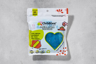 Doğal Oyun Hamuru Glitter Mavi 125 g