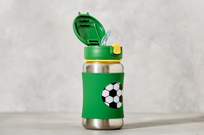 Suluk Termos Futbol Topu (Paslanmaz Çelik) Spark Style