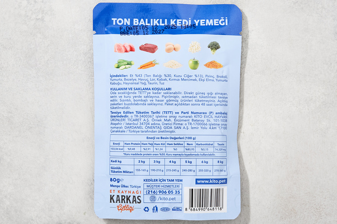 Kedi Yemeği (Ton Balıklı) 80 g