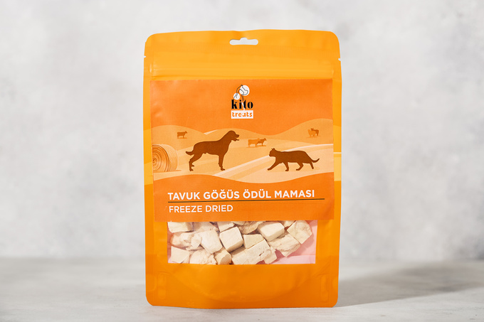 Kedi & Köpek Ödül Maması (Tavuk Göğüs) (Dondurularak Kurutulmuş) 30 g