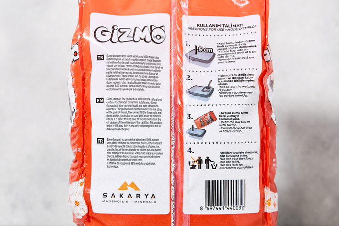 Compact İnce Taneli Kedi Kumu 5 L