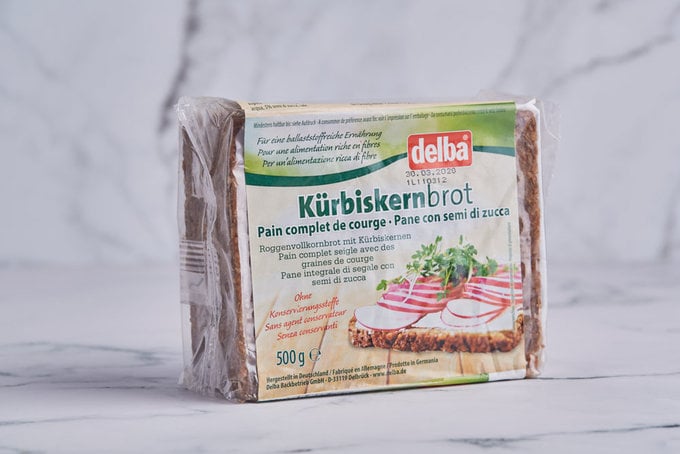 Kabak Çekirdekli & Çavdarlı Tam Tahıl Ekmeği 500 g
