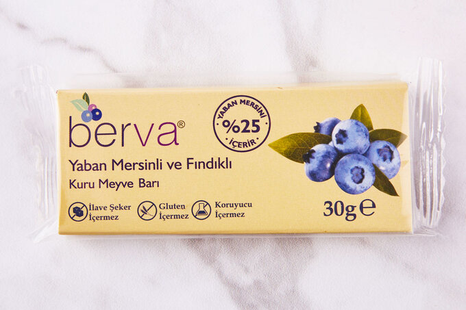 Yaban Mersinli Fındıklı Meyve Barı 30 g
