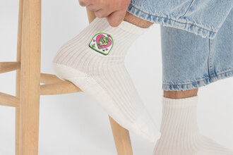 Enginar Desenli Çorap 40 - 44