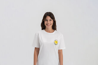 Limon Desenli T-Shirt (Large)