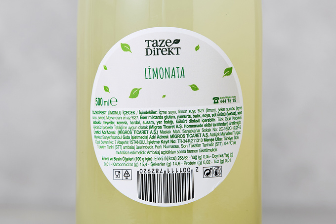 Limonata 500 ml               