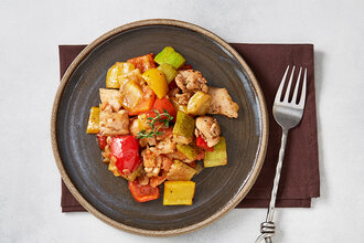 Sebzeli ve Bol Kekikli Tavuk Sote 250 g