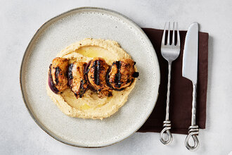 Humus & Tandoori Tavuk Şiş