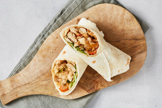 Teriyaki Tavuklu Ve Sebzeli Wrap