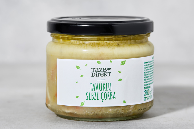 Tavuklu Sebze Çorbası 250 g