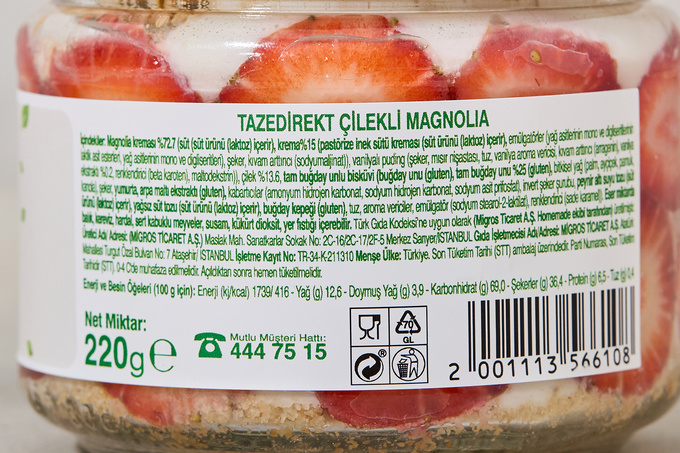 Çilekli Magnolia 220 g