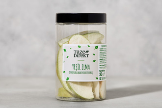 Dondurularak Kurutulmuş Yeşil Elma 30 g