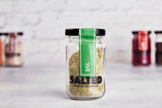 Fesleğenli Tuz Cam Kavanoz 55 g