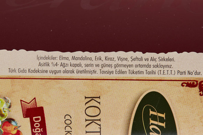Kokteyl Sirkesi 500 ml