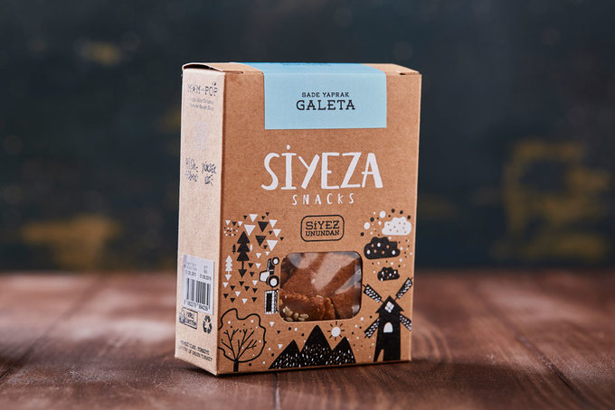 Siyeza Snacks Yaprak Galeta 60 g