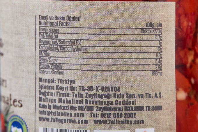 Organik Yarı Kurutulmuş Domates 300 g