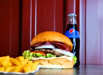 Bacon Burger Menü görseli